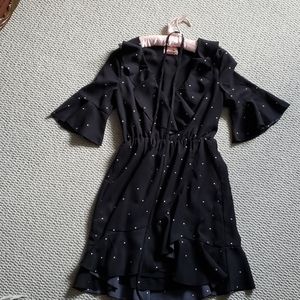 Black brunch dress